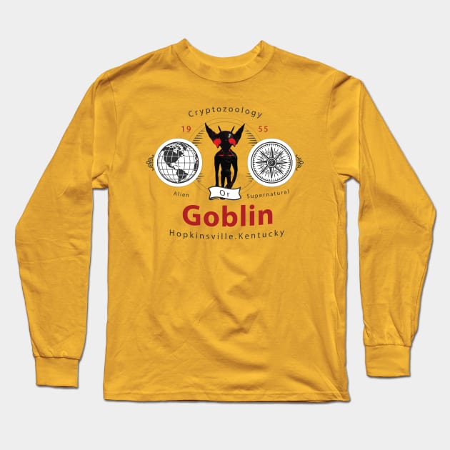 Hopkinsville Goblin Kelly Kentucky Long Sleeve T-Shirt by JonHale